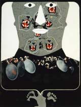 Magritte tout bien considr,gouache et collage sur papier, 65x50, 1968.